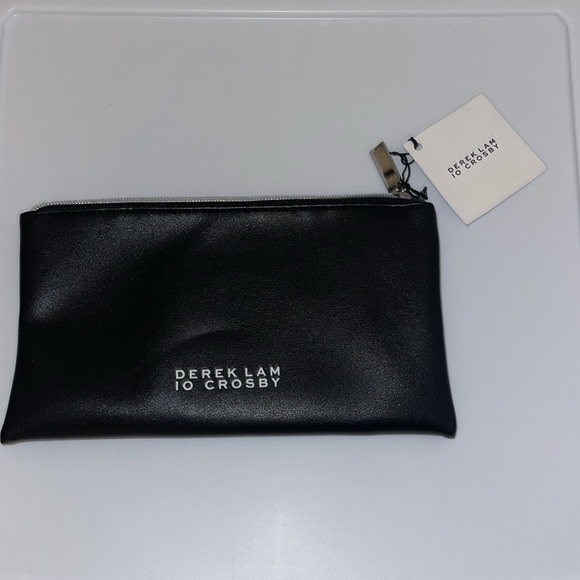 NWT Derek Lam 10 Crosby black make up case - Picture 1 of 3